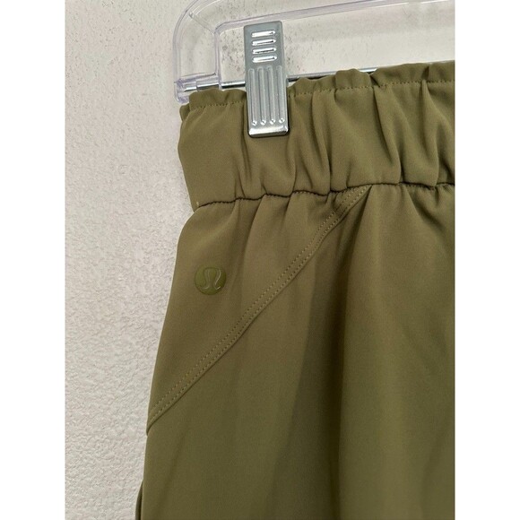 Lululemon Keep Moving High Rise Pant 26" Inseam Emerald Green Work Women's 4 - Picture 7 of 8